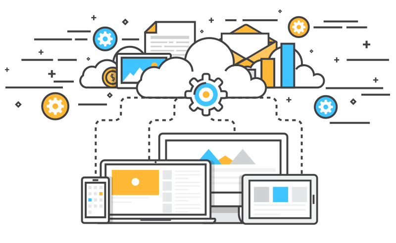 About cloud computing infographic